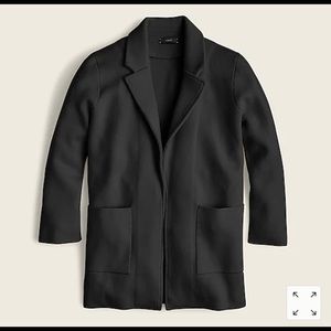 J CREW Sophie Open Front Sweater Blazer